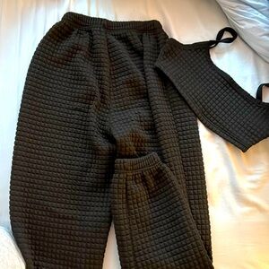 Two pieces casual sleep wear